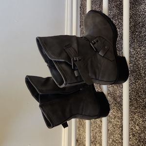 Grey Boots